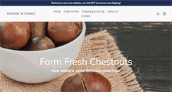 Desktop Screenshot of chestnutsrus.com